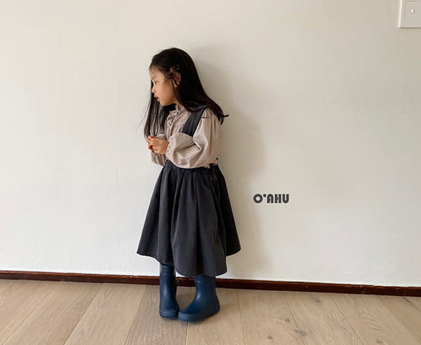 O'AHU - Korean Children Fashion - #Kfashion4kids - Mullow Suspender One-piece - 4