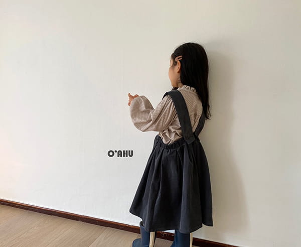 O'AHU - Korean Children Fashion - #Kfashion4kids - Mullow Suspender One-piece - 6