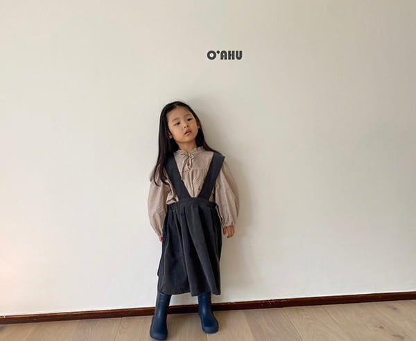 O'AHU - Korean Children Fashion - #Kfashion4kids - Mullow Suspender One-piece - 9