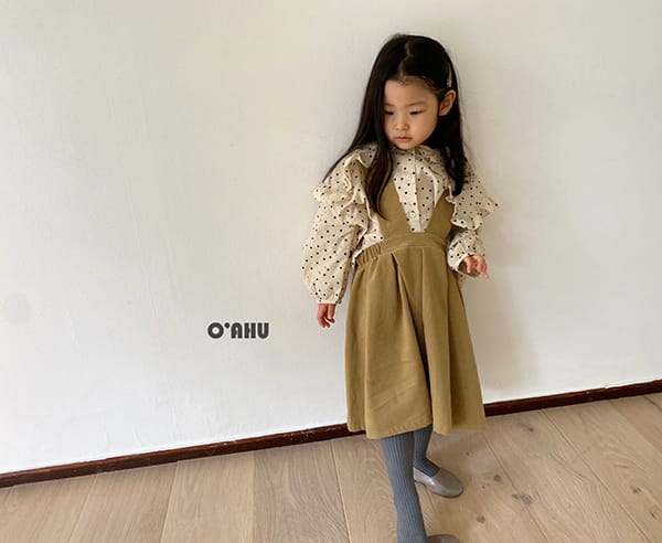 O'AHU - Korean Children Fashion - #Kfashion4kids - Babara Dot Blouse with Mom - 10