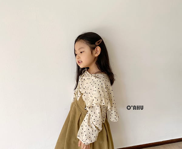 O'AHU - Korean Children Fashion - #Kfashion4kids - Babara Dot Blouse with Mom - 2