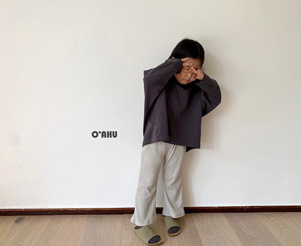 O'AHU - Korean Children Fashion - #Kfashion4kids - Barum Rib Pants with Mom - 4