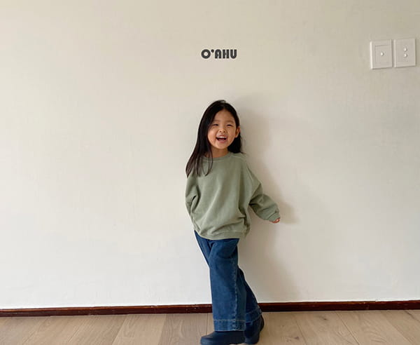 O'AHU - Korean Children Fashion - #Kfashion4kids - Square Pigment Dying Sweatshirt - 10