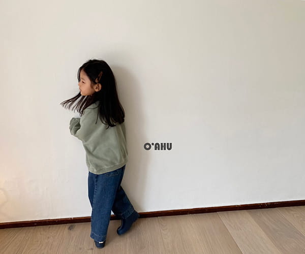 O'AHU - Korean Children Fashion - #Kfashion4kids - Square Pigment Dying Sweatshirt - 11