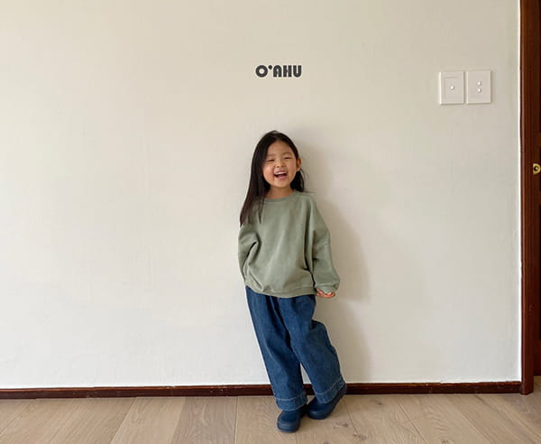 O'AHU - Korean Children Fashion - #Kfashion4kids - Salt Wide Denim Pants - 11