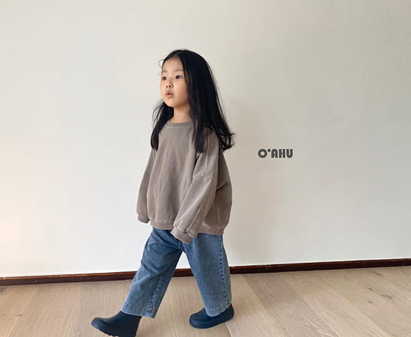 O'AHU - Korean Children Fashion - #Kfashion4kids - Salt Wide Denim Pants - 2
