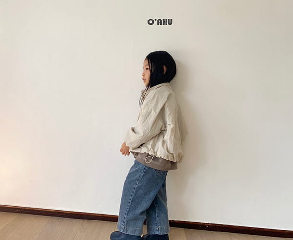 O'AHU - Korean Children Fashion - #Kfashion4kids - Salt Wide Denim Pants - 9