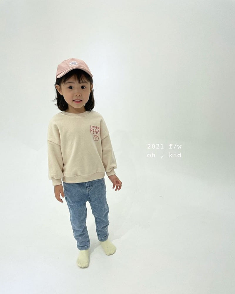 OH KID - Korean Children Fashion - #Kfashion4kids - Face Sweatshirt