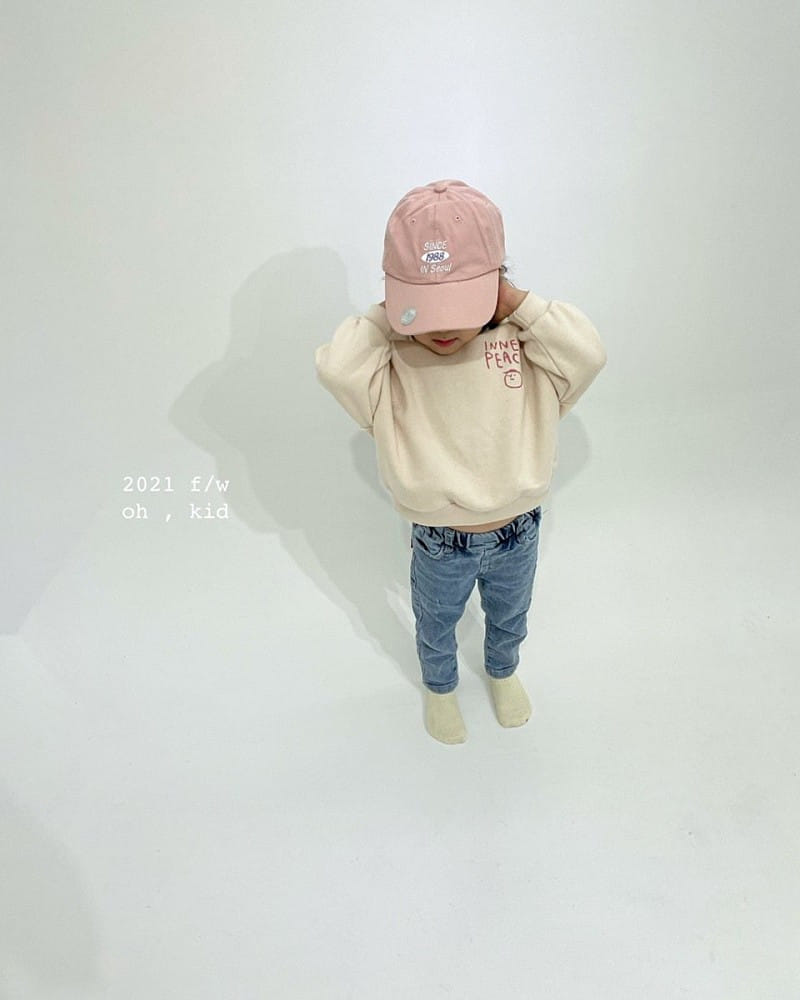 OH KID - Korean Children Fashion - #Kfashion4kids - Face Sweatshirt - 2