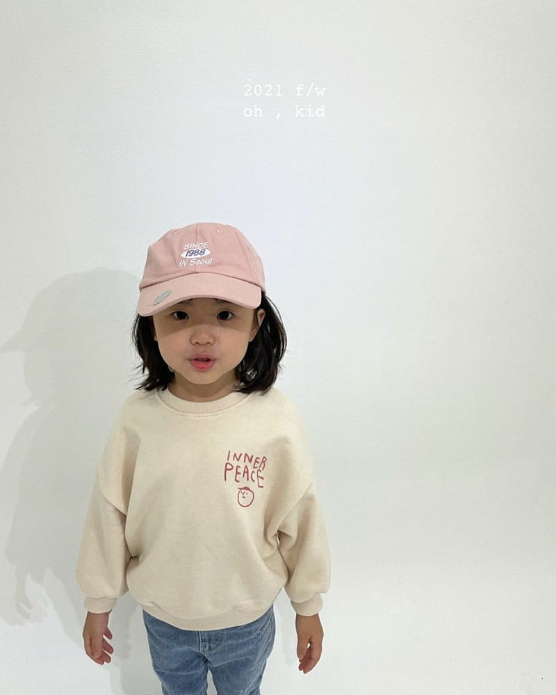 OH KID - Korean Children Fashion - #Kfashion4kids - Face Sweatshirt - 5