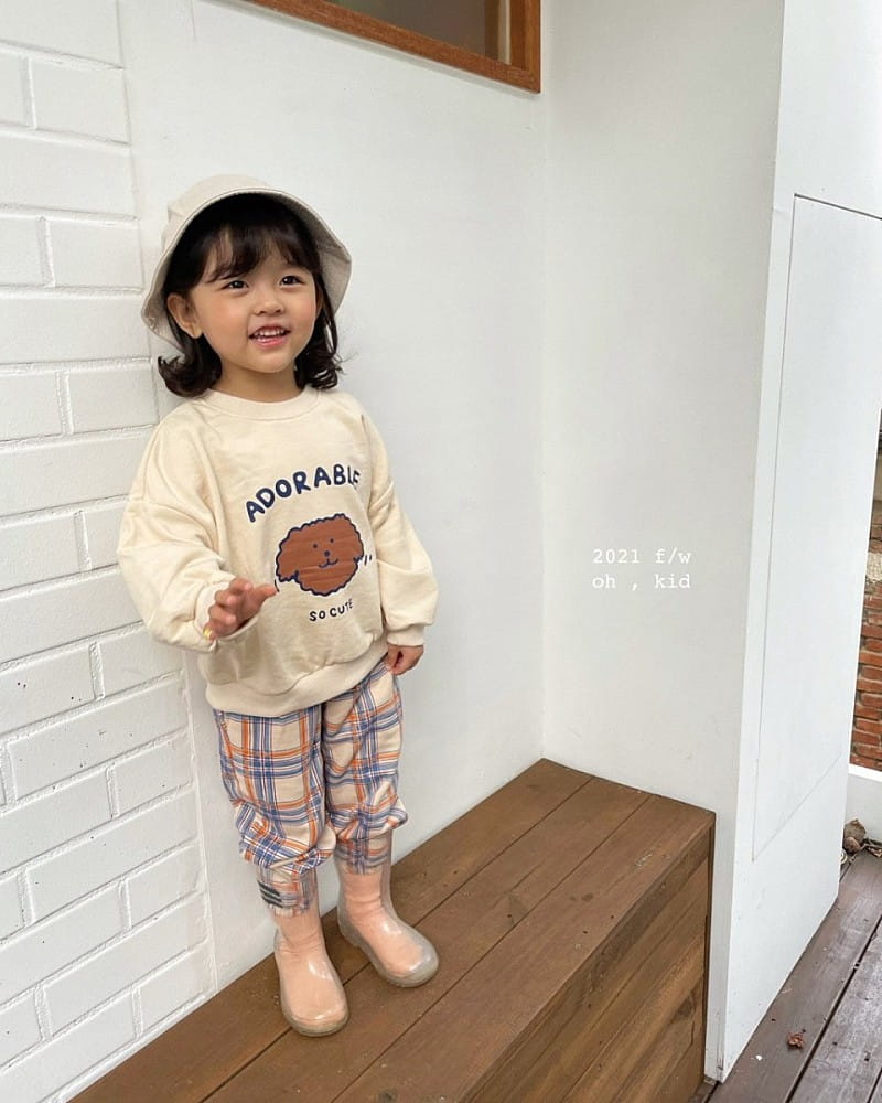 OH KID - Korean Children Fashion - #Kfashion4kids - Puppy Sweatshirt