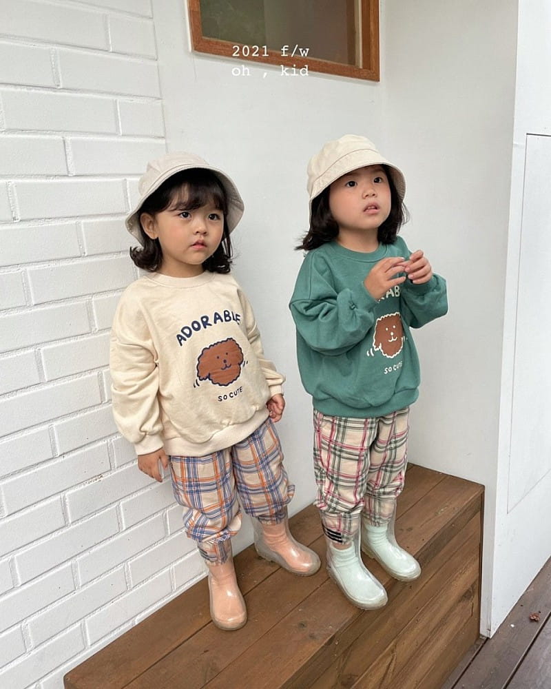 OH KID - Korean Children Fashion - #Kfashion4kids - Puppy Sweatshirt - 2
