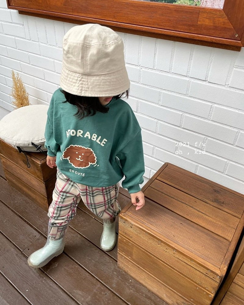 OH KID - Korean Children Fashion - #Kfashion4kids - Puppy Sweatshirt - 5