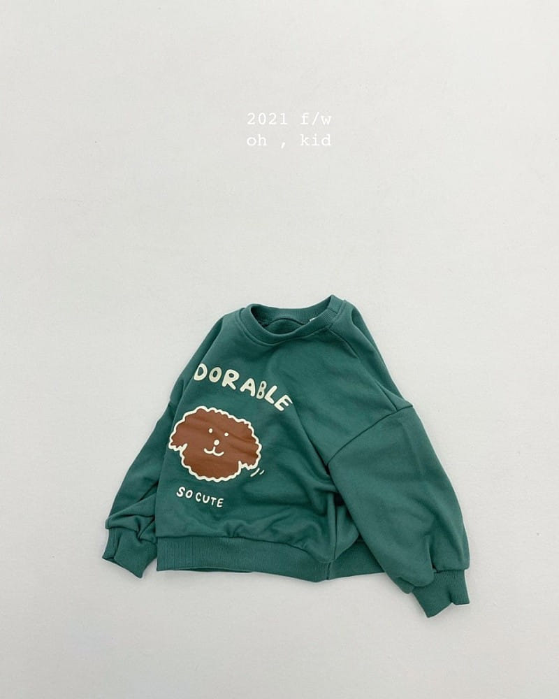 OH KID - Korean Children Fashion - #Kfashion4kids - Puppy Sweatshirt - 8