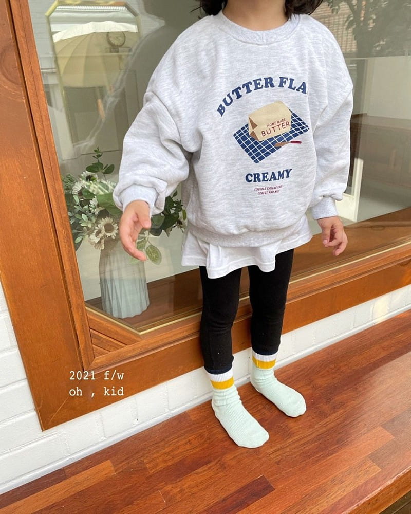OH KID - Korean Children Fashion - #Kfashion4kids - Butter Sweatshirt