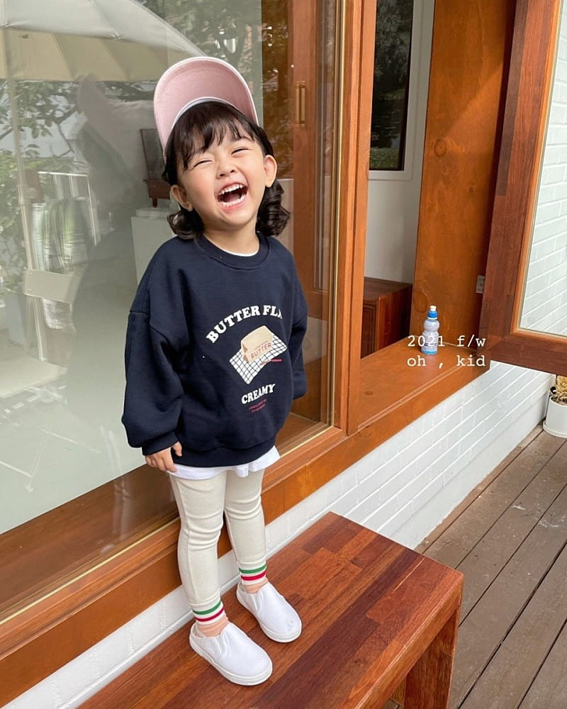 OH KID - Korean Children Fashion - #Kfashion4kids - Butter Sweatshirt - 5