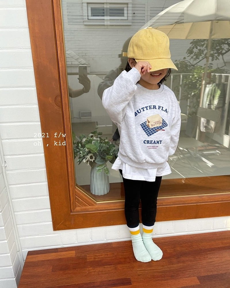 OH KID - Korean Children Fashion - #Kfashion4kids - Butter Sweatshirt - 7