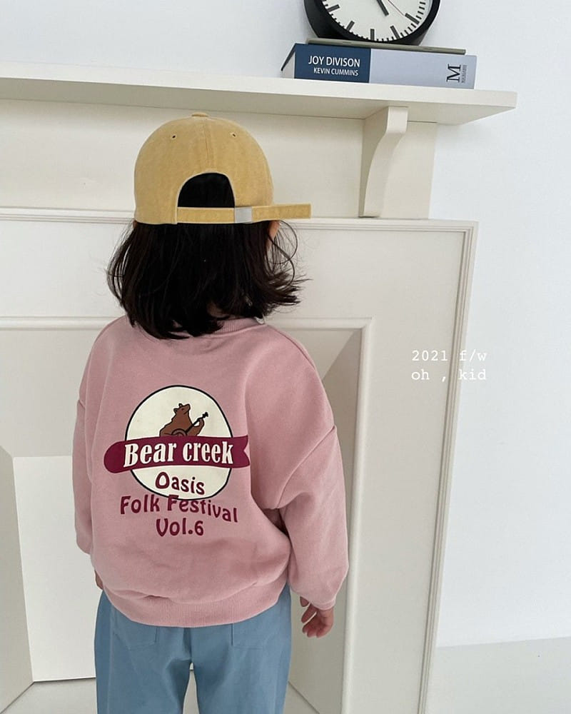 OH KID - Korean Children Fashion - #Kfashion4kids - Bear Sweatshirt