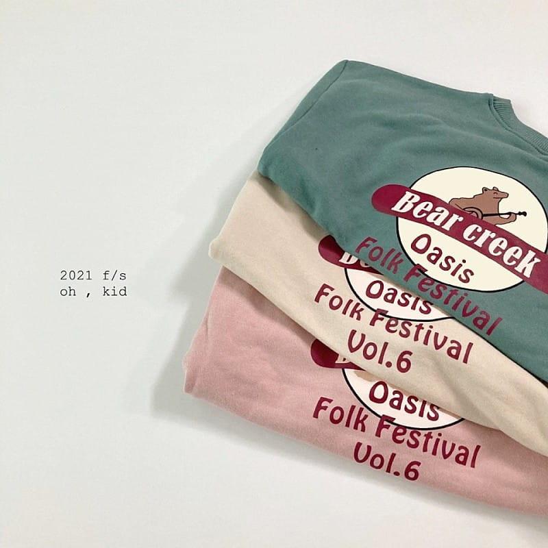 OH KID - Korean Children Fashion - #Kfashion4kids - Bear Sweatshirt - 11