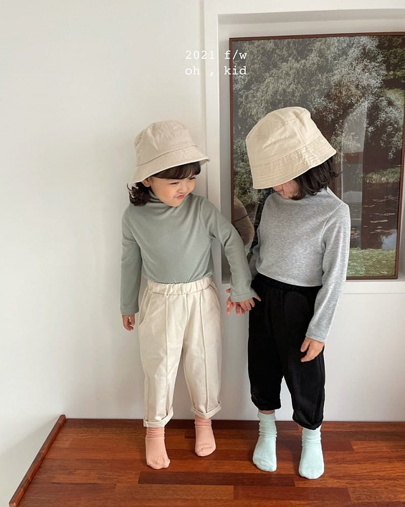 OH KID - Korean Children Fashion - #Kfashion4kids - All Day Turtleneck Tee