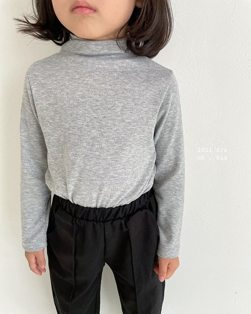 OH KID - Korean Children Fashion - #Kfashion4kids - All Day Turtleneck Tee - 2