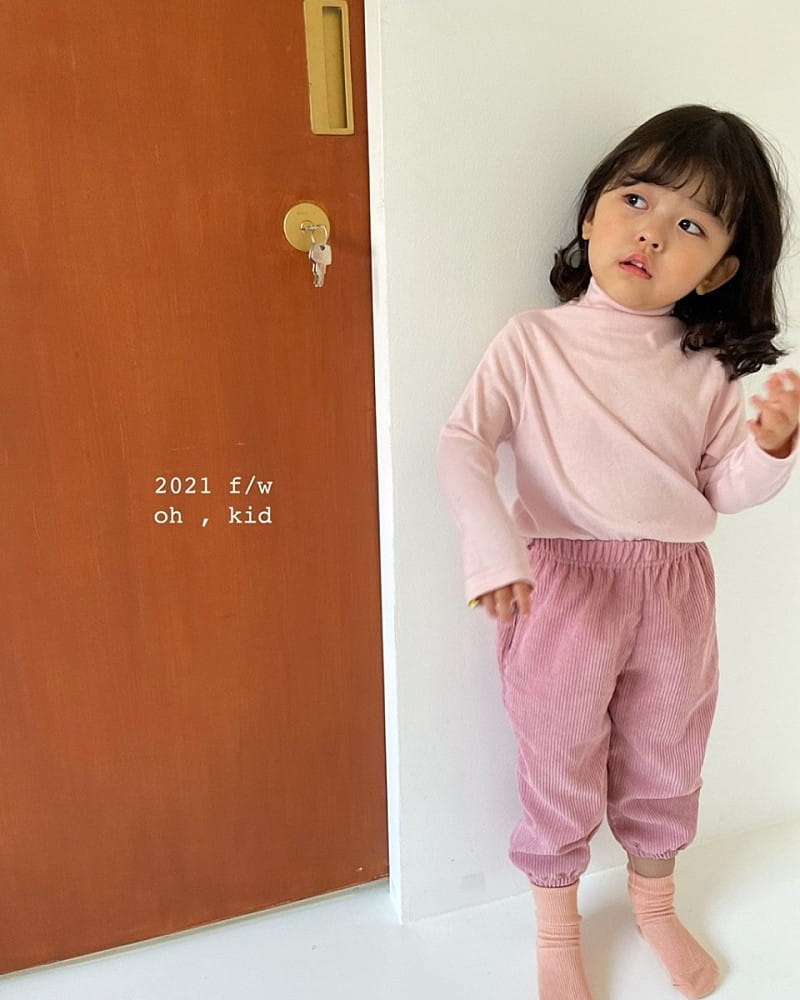 OH KID - Korean Children Fashion - #Kfashion4kids - All Day Turtleneck Tee - 4