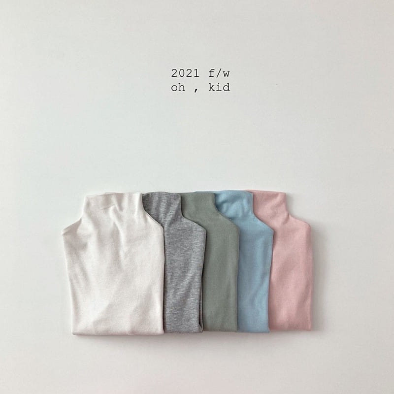 OH KID - Korean Children Fashion - #Kfashion4kids - All Day Turtleneck Tee - 7