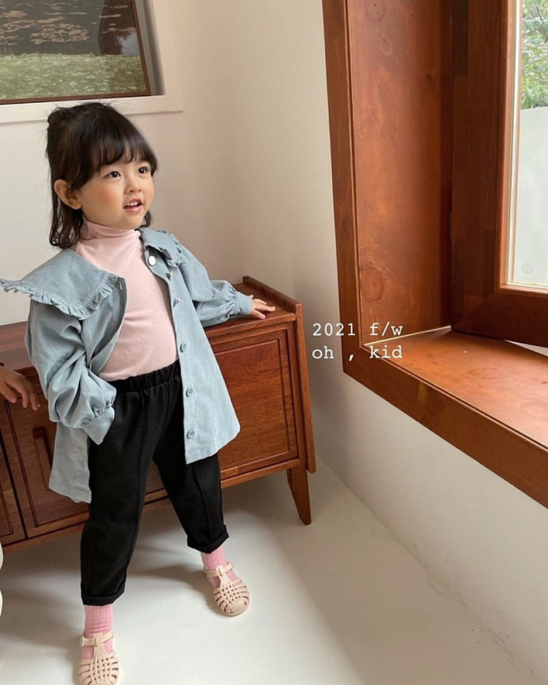 OH KID - Korean Children Fashion - #Kfashion4kids - Ruffle Foin One-piece - 10