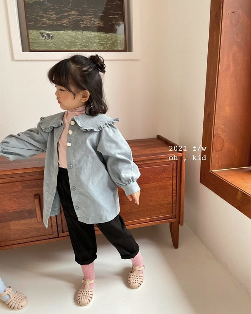 OH KID - Korean Children Fashion - #Kfashion4kids - Ruffle Foin One-piece - 11