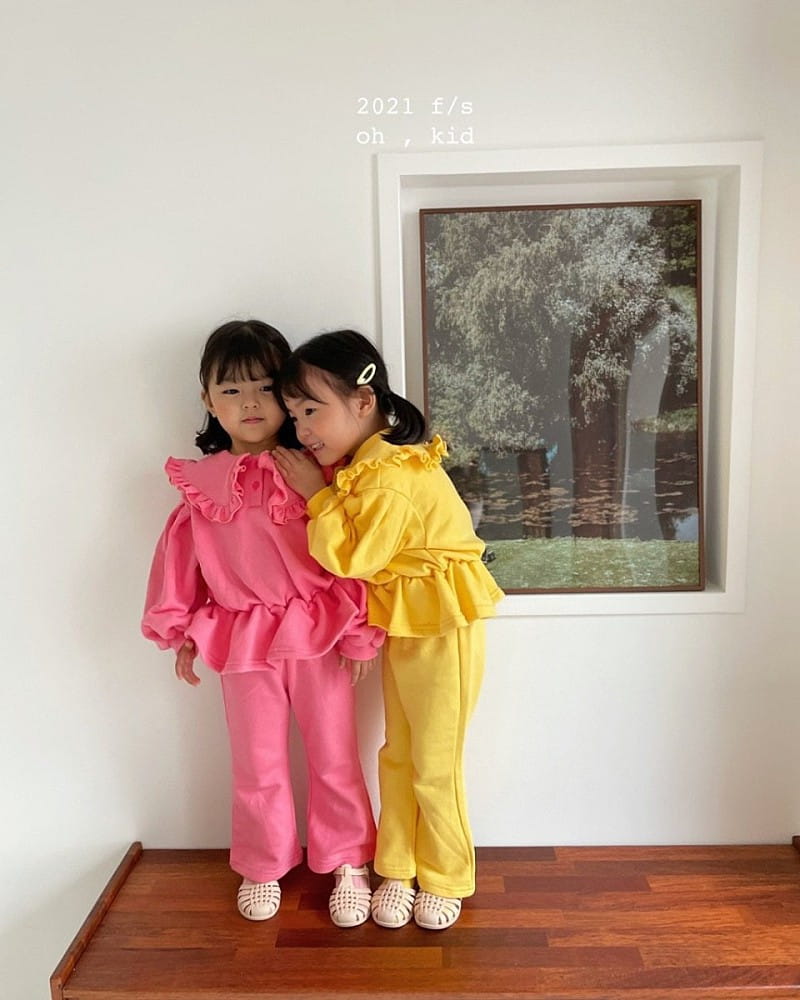 OH KID - Korean Children Fashion - #Kfashion4kids - Best Top Bottom Set - 2