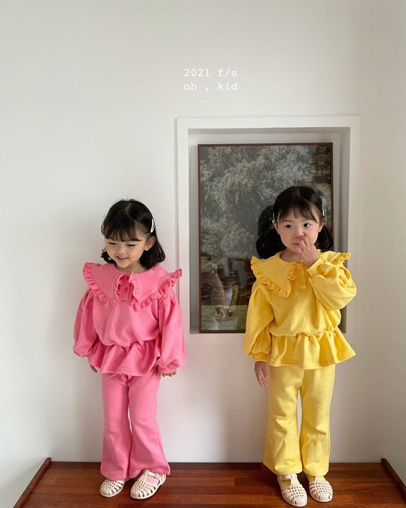 OH KID - Korean Children Fashion - #Kfashion4kids - Best Top Bottom Set - 3