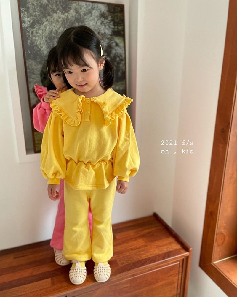 OH KID - Korean Children Fashion - #Kfashion4kids - Best Top Bottom Set - 4