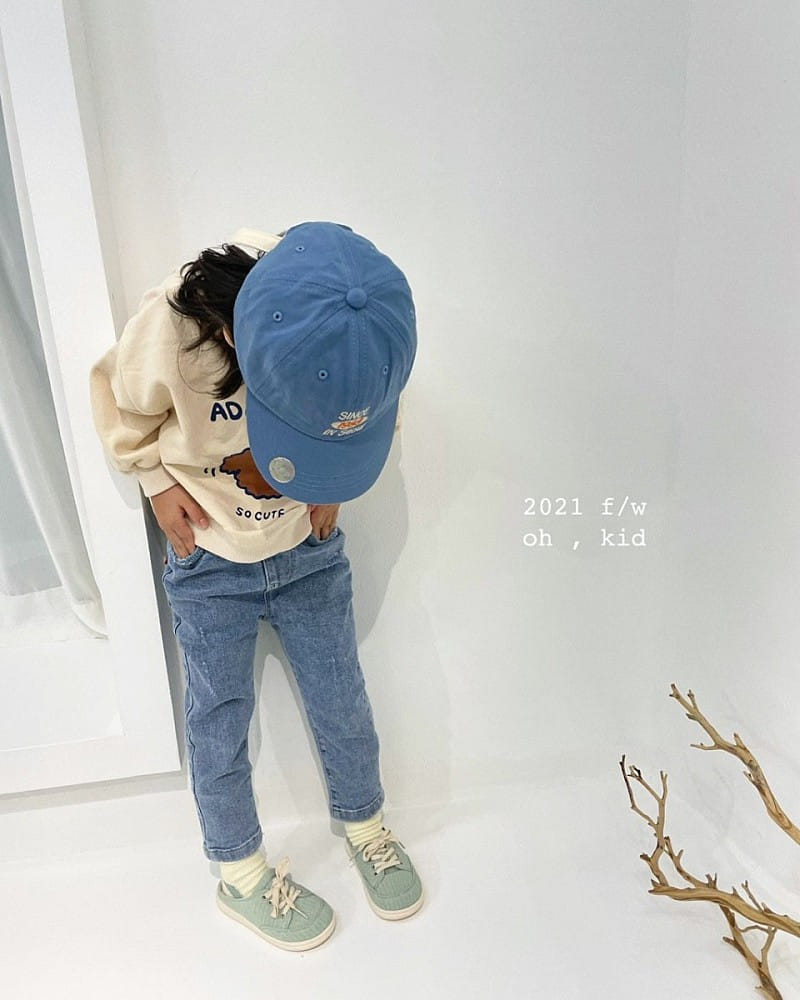 OH KID - Korean Children Fashion - #Kfashion4kids - Simple Jeans