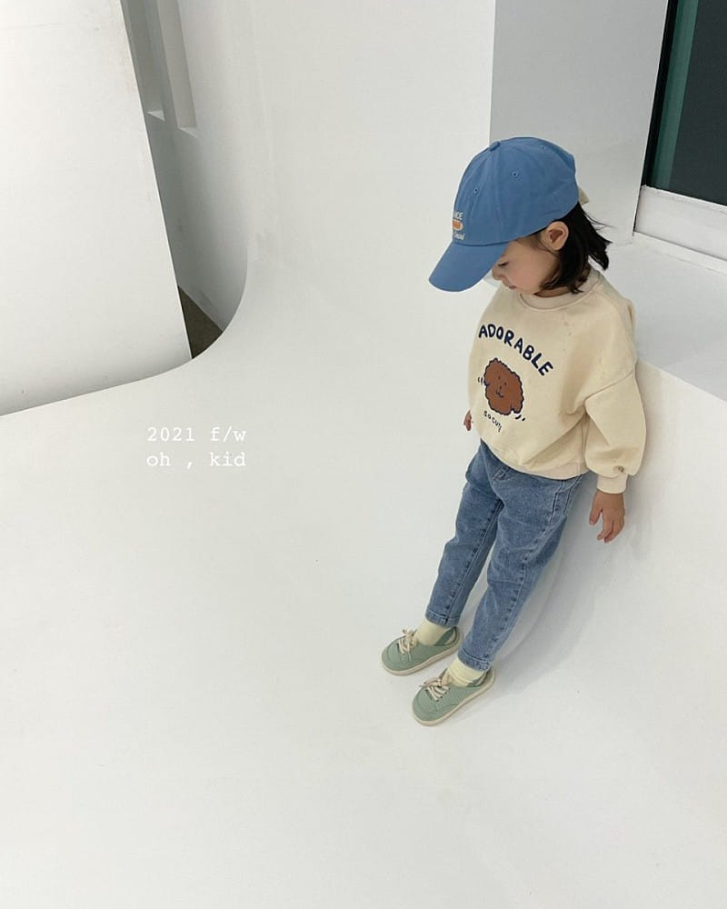 OH KID - Korean Children Fashion - #Kfashion4kids - Simple Jeans - 3