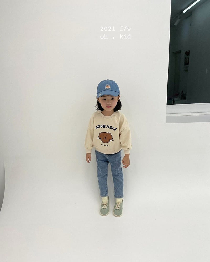 OH KID - Korean Children Fashion - #Kfashion4kids - Simple Jeans - 4