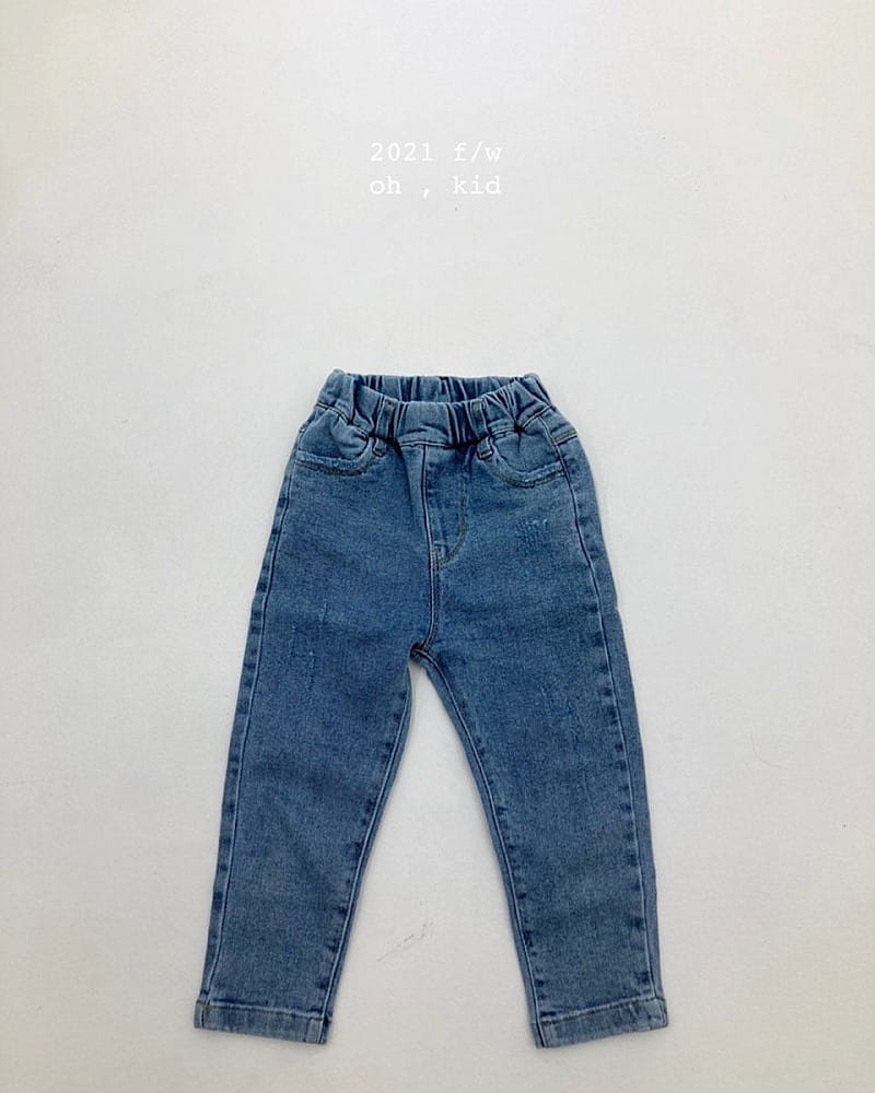 OH KID - Korean Children Fashion - #Kfashion4kids - Simple Jeans - 6