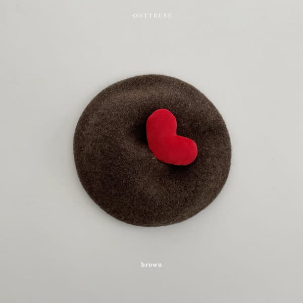 OOTT BEBE - Korean Children Fashion - #Kfashion4kids - Heart Beret - 6