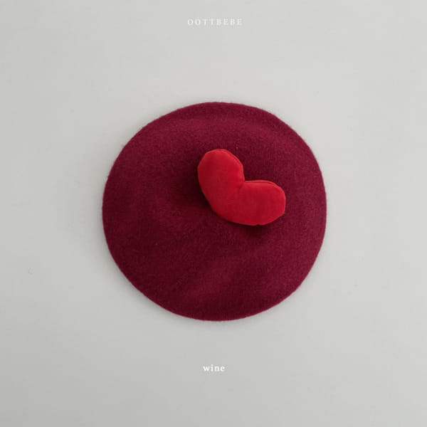OOTT BEBE - Korean Children Fashion - #Kfashion4kids - Heart Beret - 7