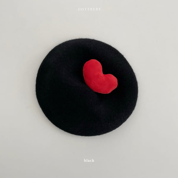 OOTT BEBE - Korean Children Fashion - #Kfashion4kids - Heart Beret - 8