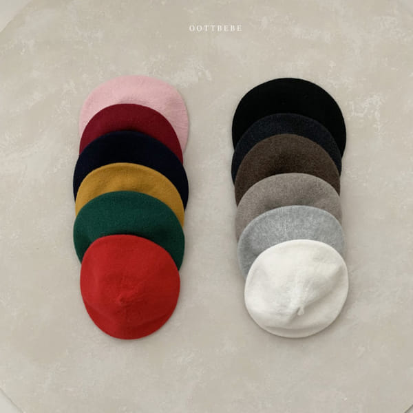 OOTT BEBE - Korean Children Fashion - #Kfashion4kids - Warm Color Beret - 12