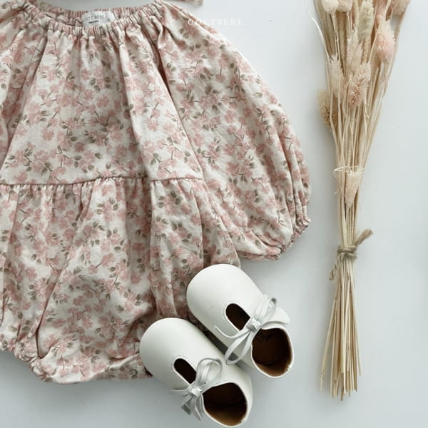 OOTT BEBE - Korean Children Fashion - #Kfashion4kids - Popcorn Shirring Bodysuit with Bonnet - 7