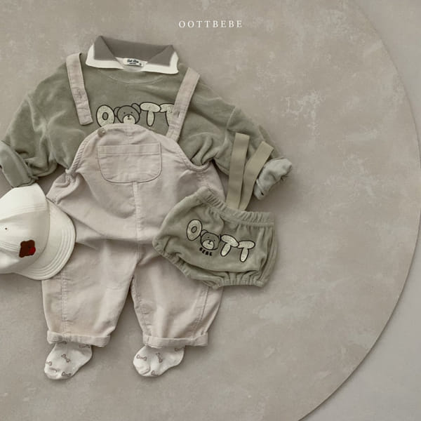 OOTT BEBE - Korean Children Fashion - #Kfashion4kids - Terry Suspender Bloomer - 11