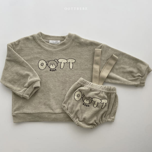 OOTT BEBE - Korean Children Fashion - #Kfashion4kids - Terry Sweatshirt - 5