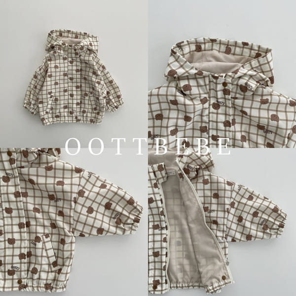 OOTT BEBE - Korean Children Fashion - #Kfashion4kids - Teddy Windbreaker - 12