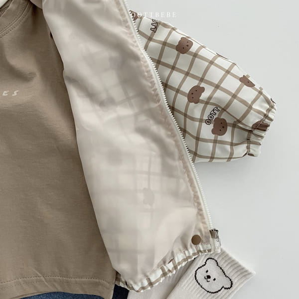 OOTT BEBE - Korean Children Fashion - #Kfashion4kids - Teddy Windbreaker - 6