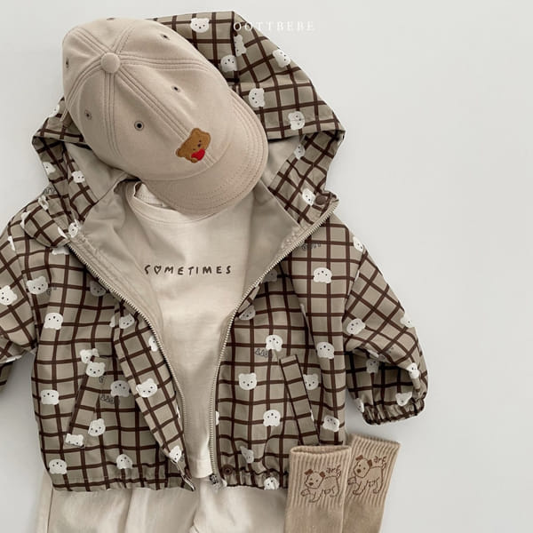 OOTT BEBE - Korean Children Fashion - #Kfashion4kids - Teddy Windbreaker - 7