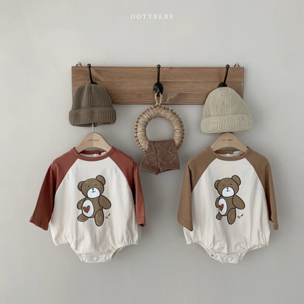 OOTT BEBE - Korean Children Fashion - #Kfashion4kids - Thank You Raglan Bodysuit