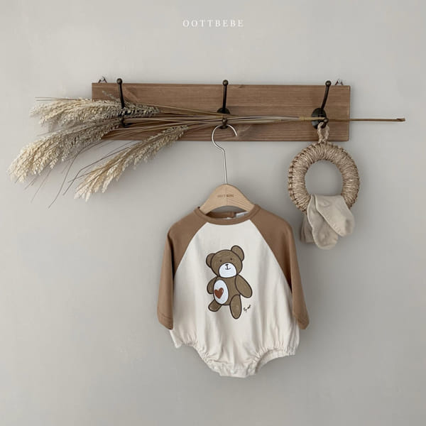 OOTT BEBE - Korean Children Fashion - #Kfashion4kids - Thank You Raglan Bodysuit - 10