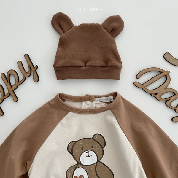 OOTT BEBE - Korean Children Fashion - #Kfashion4kids - Thank You Raglan Bodysuit - 4