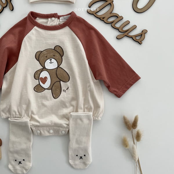 OOTT BEBE - Korean Children Fashion - #Kfashion4kids - Thank You Raglan Bodysuit - 8